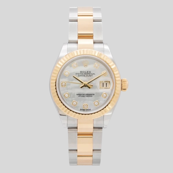 Rolex 278273 Mother Of Pearl Diamond Dot Dial Datejust 31mm 2024