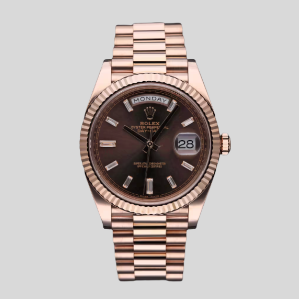 Rolex 228235 Chocolate Baguette Day-Date 40mm 2017