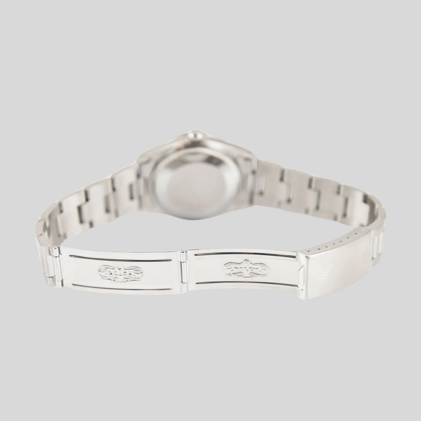 Rolex 15010 White Roman Numeral Oyster Perpetual Date 34mm 1989