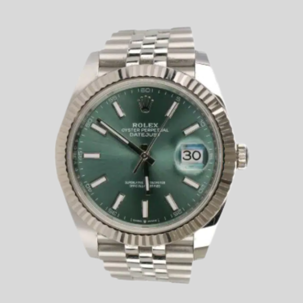 Rolex 126334 Mint Green Datejust 41mm 2025