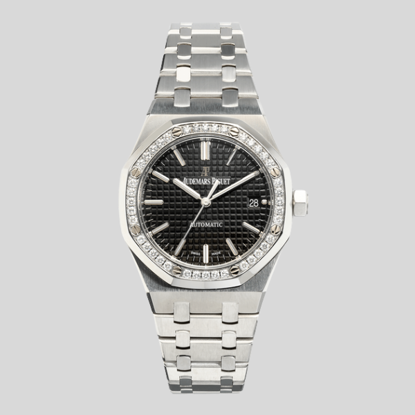Audemars Piguet 15451ST Black Royal Oak 37mm 2015