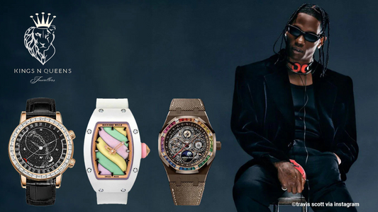 Travis Scott’s Unique Jewellery Pieces and Rare Watches: A Style of Distinction