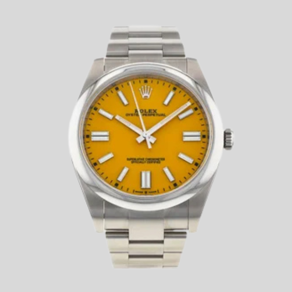 Rolex 124300 Yellow Oyster Perpetual 41mm 2022