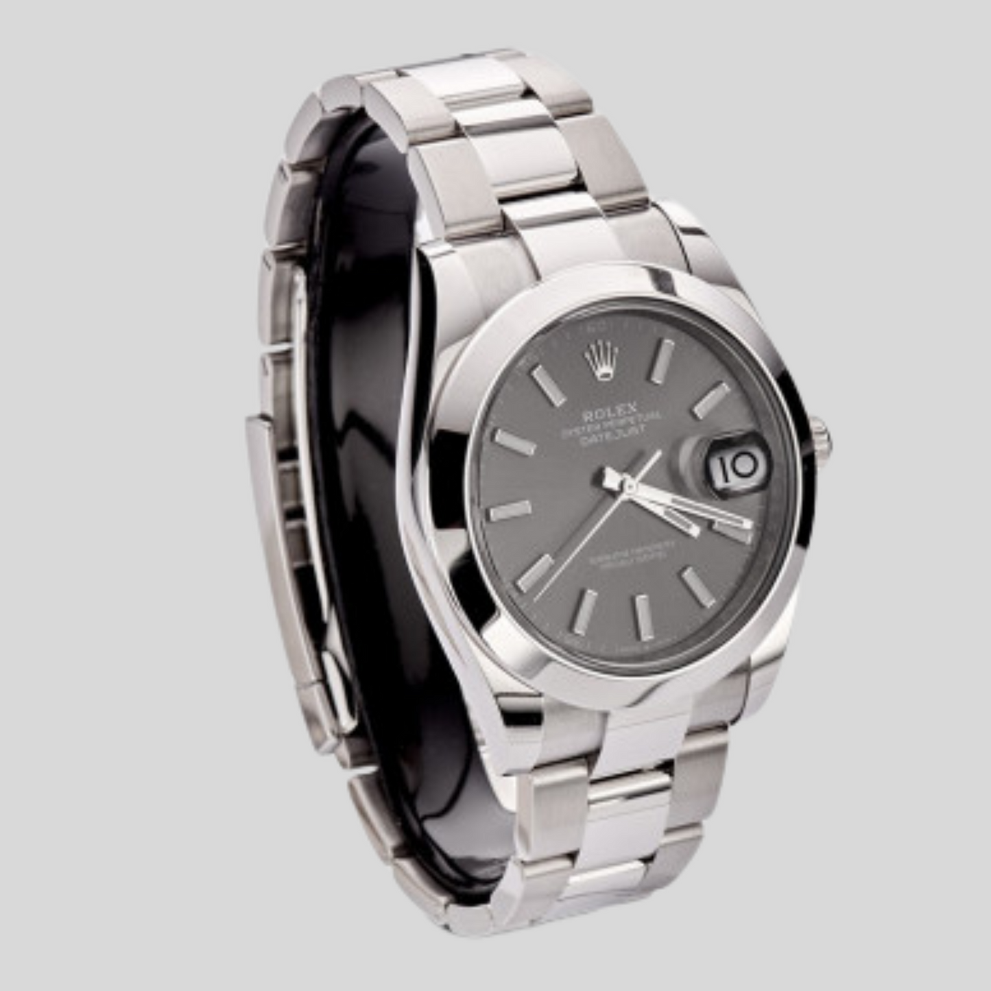 Rolex 126300 Rhodium Baton Datejust 41mm 2024