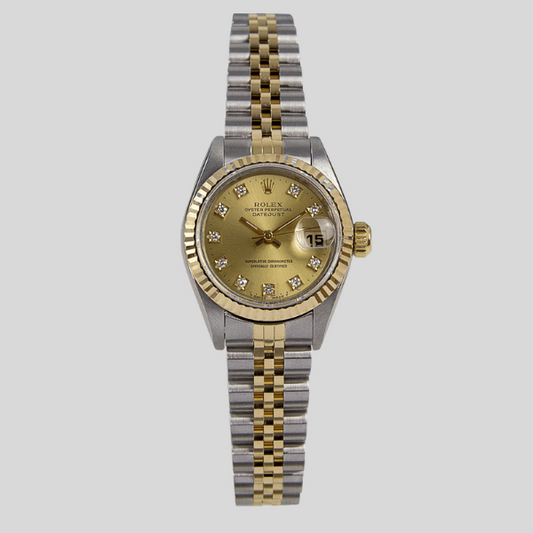 Rolex 69173 Champagne Datejust 26mm