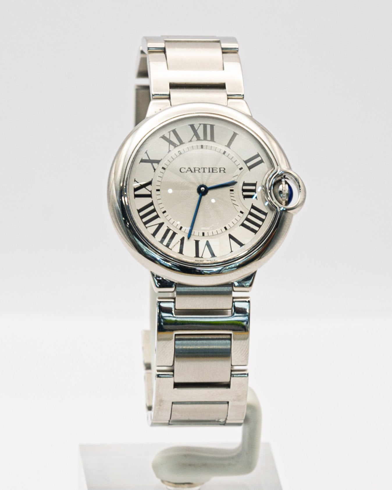 Cartier 3489 White Ballon Bleu 33MM 33mm