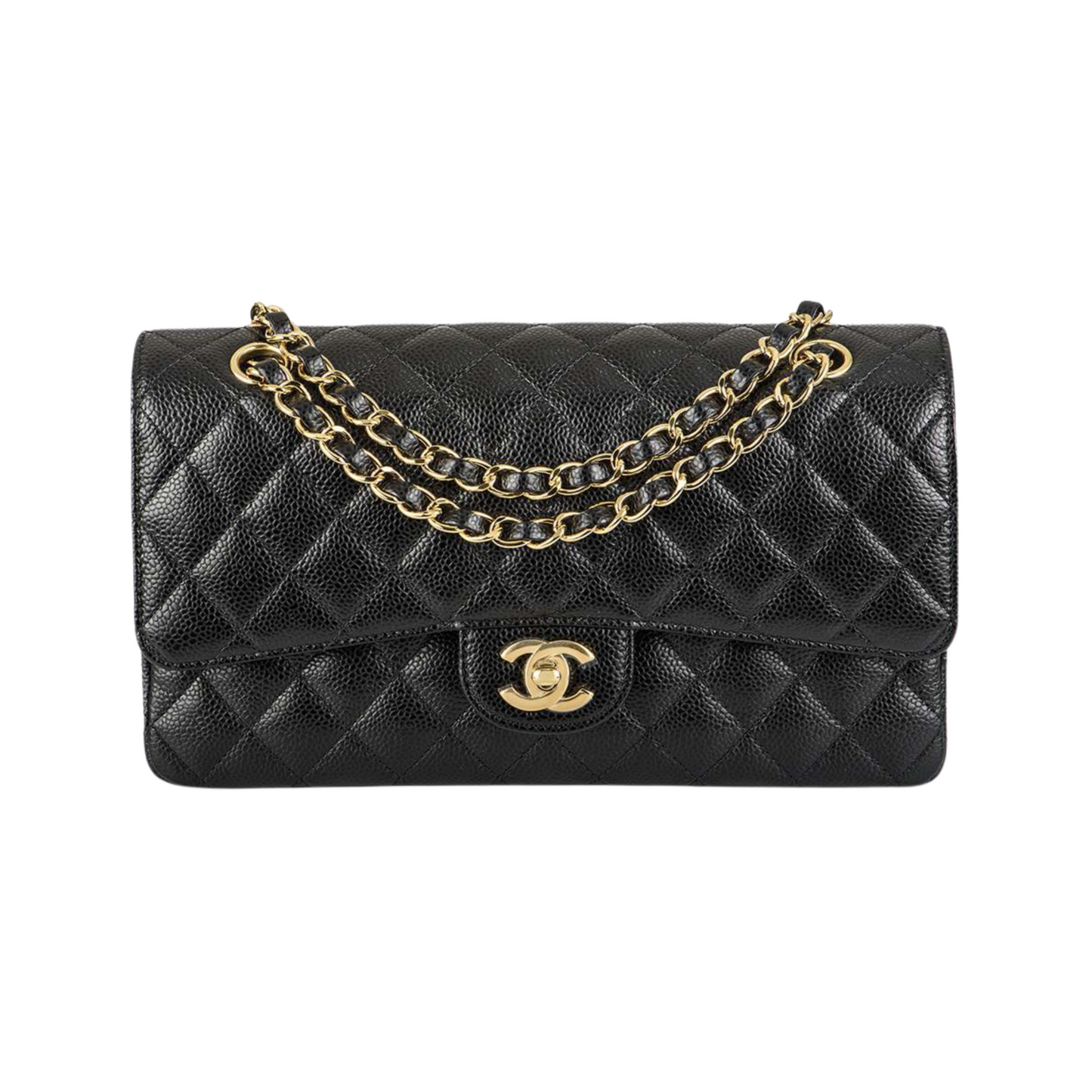 Chanel CHANEL CLASSIC Black Bag Medium Black