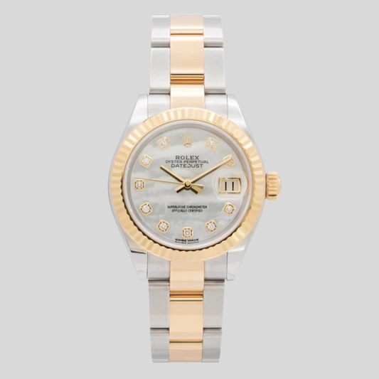 Rolex 278273 Mother Of Pearl Diamond Dot Dial Datejust 31mm 2024