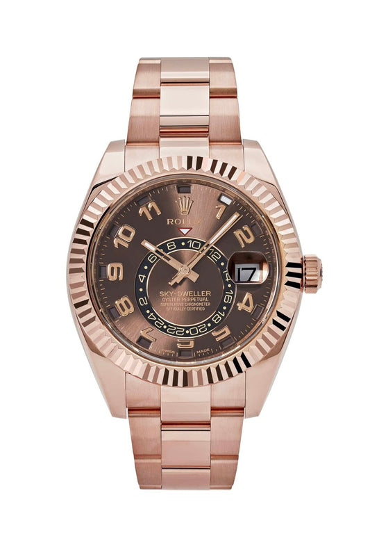Rolex 326935 Choco Sky-Dweller 42mm 2017