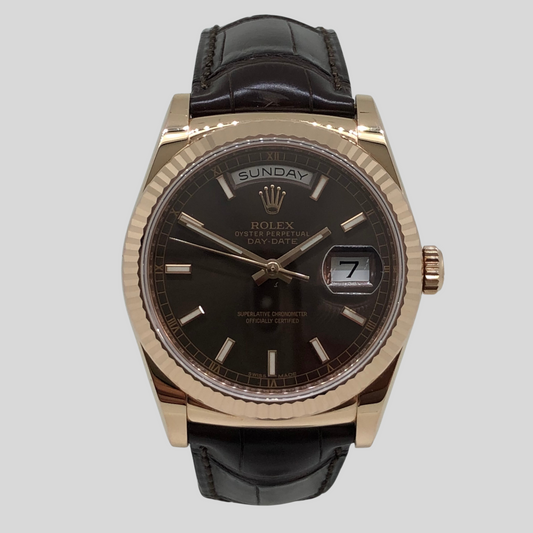 Rolex DAY DATE 36 Chocolate 118135 36mm 2018