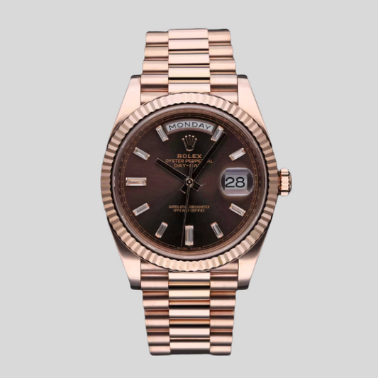 Rolex 228235 Chocolate Baguette Day-Date 40mm 2017