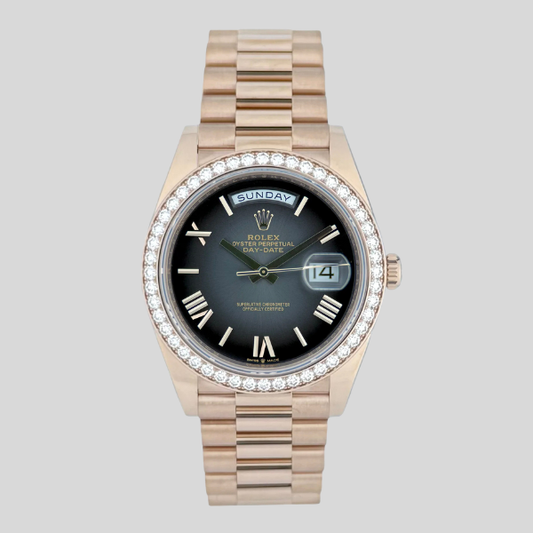 Rolex 228345RBR Ombré Day-Date 40mm 2025