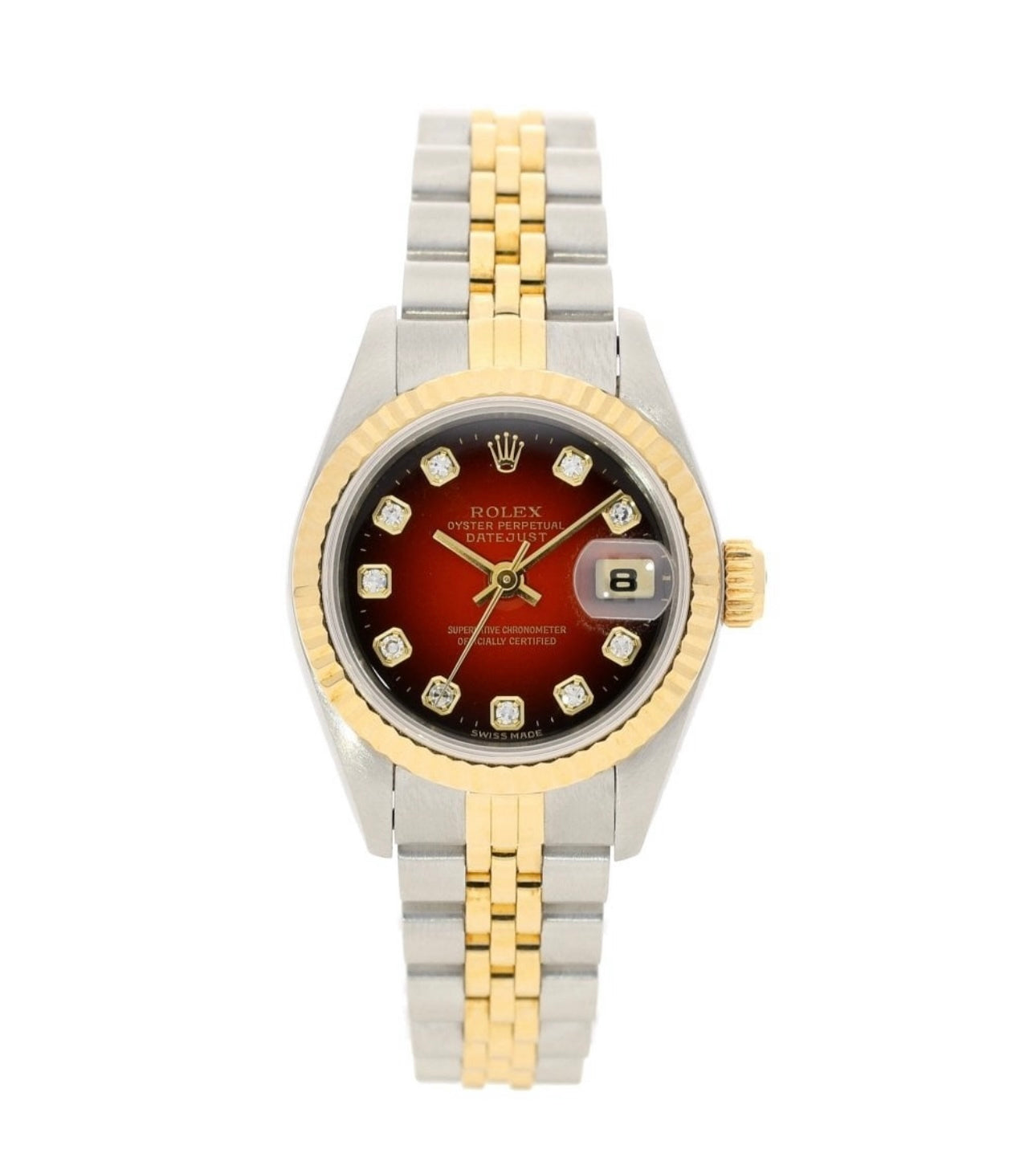 Rolex 69173 Red Datejust 26mm