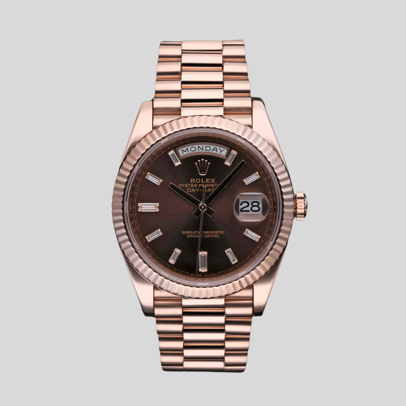 Rolex 228235 Chocolate Baguette Day-Date 40mm 2023