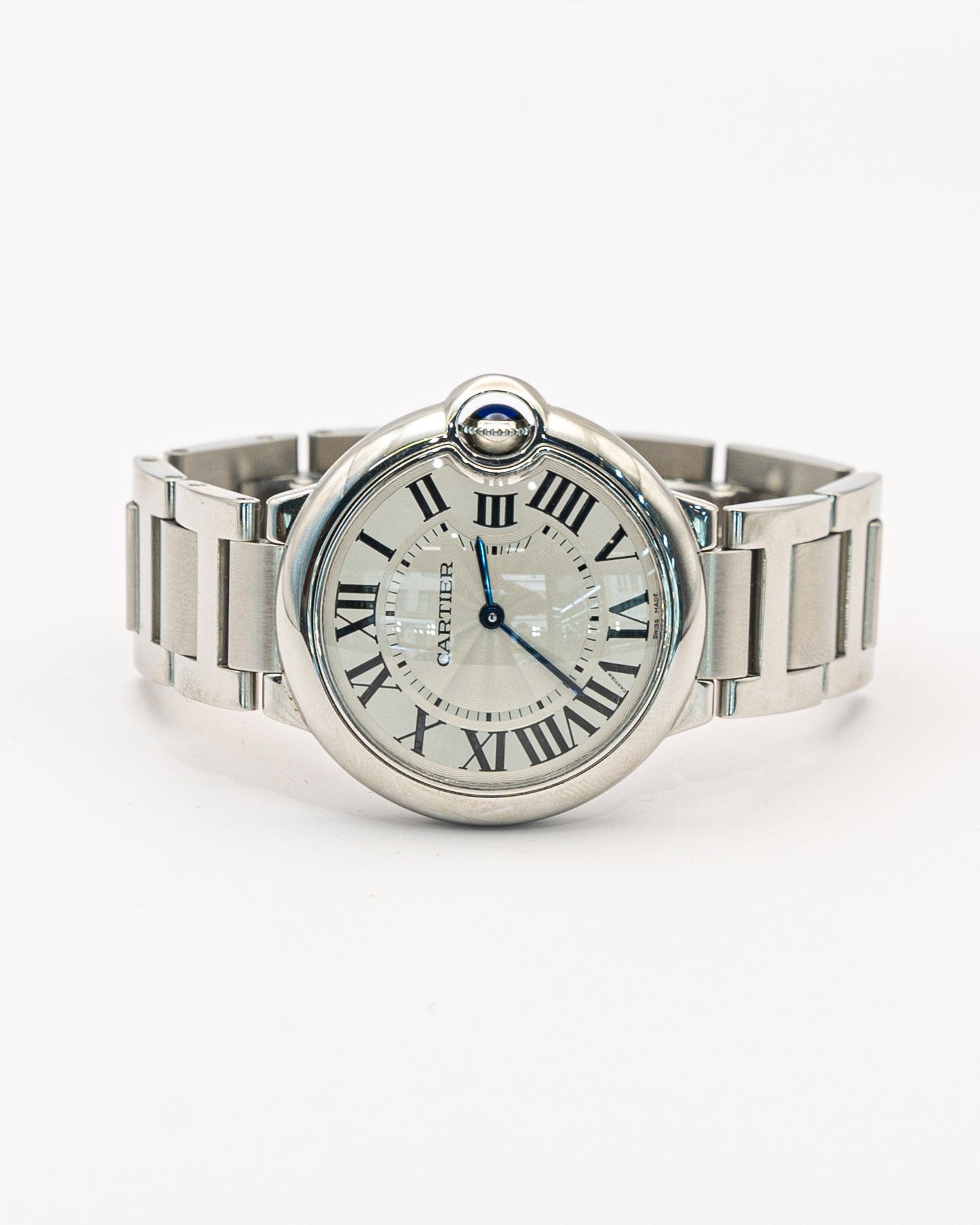 Cartier 3489 White Ballon Bleu 33MM 33mm