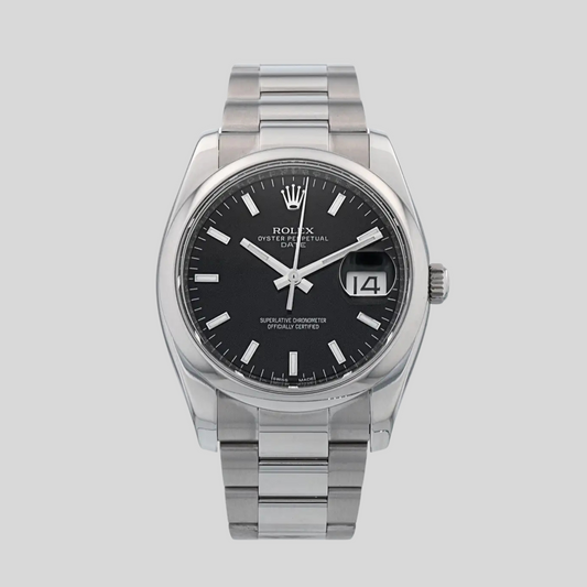 Rolex 115200 Black Oyster Perpetual 34mm 2012