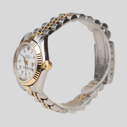 Rolex 69173 White Diamond Dial Datejust 26mm 1998