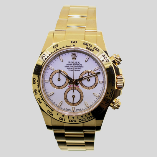 Rolex 116508 White Dial Daytona 40mm 2022