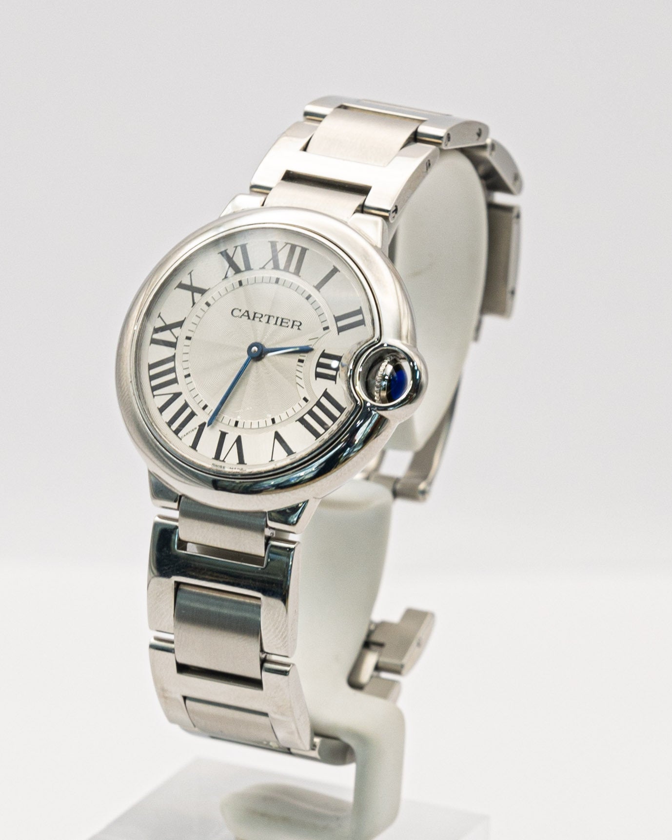 Cartier 3489 White Ballon Bleu 33MM 33mm