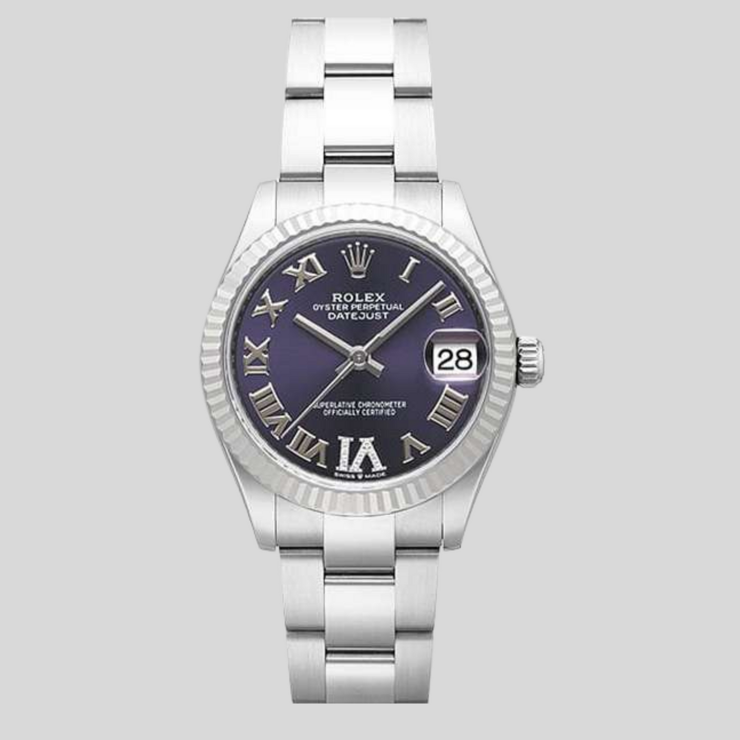 Rolex 278274 Aubergine Roman Numeral Datejust 31mm 2023