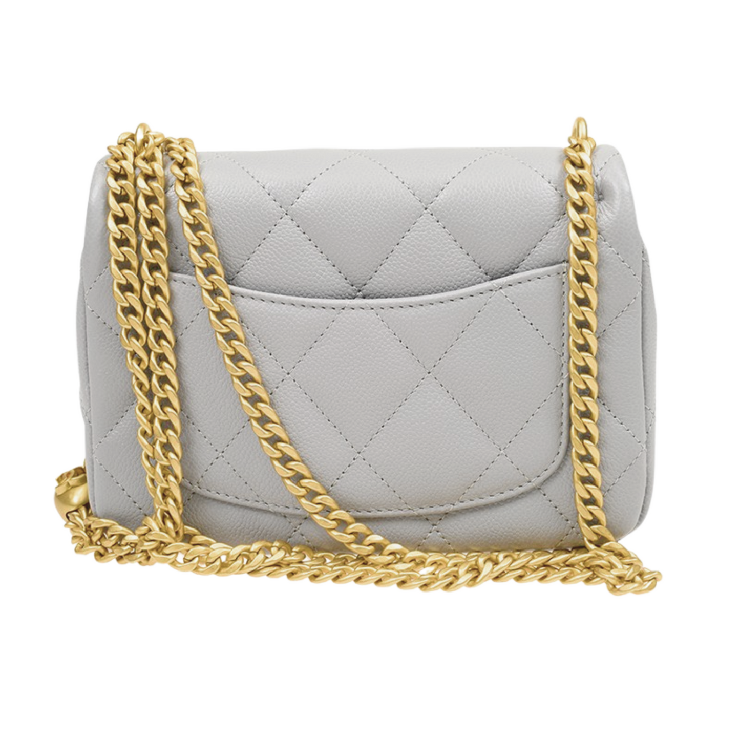 Chanel CASUAL STYLE LEATHER STYLE ELEGANT SHOULDER BAGS White