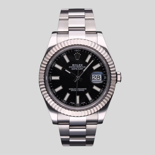 Rolex 116334 Black Datejust II 41mm 2017
