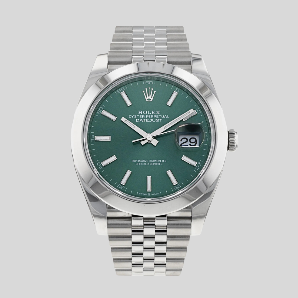 Rolex 126300 Green Datejust 41mm 2025