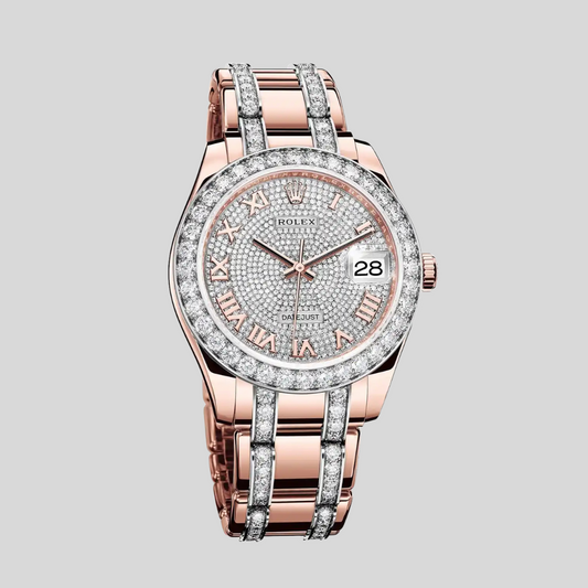 Rolex 86285 Pave Pearl Master 39mm