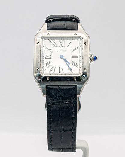 Cartier WSSA0022 Silver Santos Dumont 44mm 2022