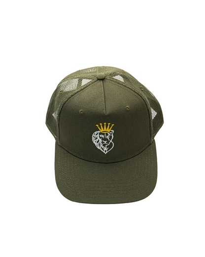 Kings N Queens Khaki Trucker Hat