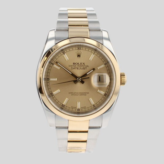 Rolex 116203 Champagne Datejust 36mm 2013