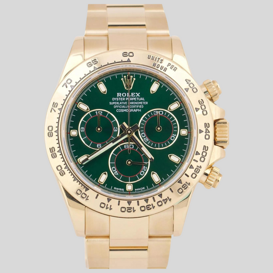 Rolex 116508 Green Daytona 40mm 2021